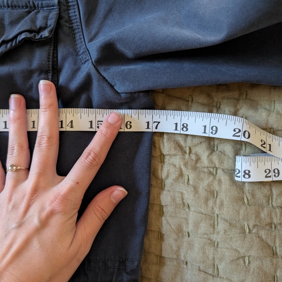 100% Cotton Navy Utility Jacket - Picture 3 of 4